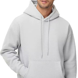 Sudadera con Capucha de Felpa Teñida en Prenda, de Alta Calidad, para Hombre, Talla Grande, con Estampado Frontal Personalizado, de Secado Rápido, Forrada, 340g, Poliéster/Algodón - Product Image 1