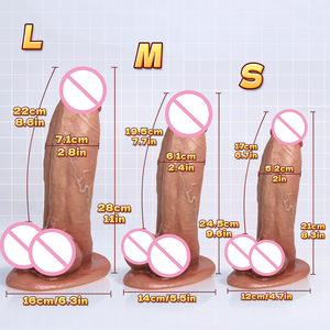 Masturbadores Delove con Forma de Pene Negro Enorme, Juguete Sexual para Adultos, Producto Femenino de Silicona Líquida, Consolador Realista Grande para Mujeres y Hombres - Product Image 3