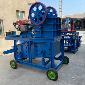 पे150*250 डीजल इंजन जबड़े क्रशर कंपन स्क्रीन एकीकृत उच्च क्षमता वाले छोटे पत्थर की स्क्रीनिंग उपकरण - Product Image 6
