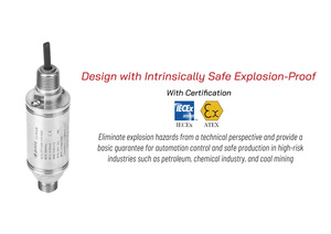 G1/4 G1/2 1/2npt 1/4npt M20 * 1.5 áp lực kết nối intrinsically an toàn chống cháy nổ máy phát áp lực IP68 0.25% FS - Product Image 4