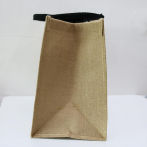 Impreso personalizado Eco reutilizable orgánico, liso, <span class=keywords><strong>grande</strong></span>, bolso de arpillera de <span class=keywords><strong>yute</strong></span> <span class=keywords><strong>bolsa</strong></span> con asas - Product Image 6