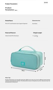 Organizador de Viaje de Moda 2026 de Calidad Premium, Bolsa Impermeable de Gran Capacidad con Asa, Perfecta para Gimnasio, Hotel y Uso Doméstico - Product Image 4