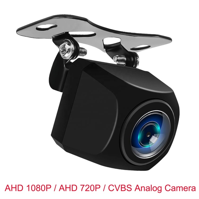 AHD 720P 1080P CVBS Analog Car Camera Switchable 170° Angle Night Vision IP69K Level Waterproof Back up Camera for Truck Sedans
