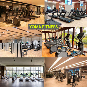 Caminadora Comercial YOMA para Ejercicios Aeróbicos, Paquete Completo de Equipo Profesional para Gimnasio - Product Image 6