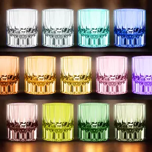 Luxe Barware 250Ml Kristal Whisky Glas Sprankelende Hand Gesneden 9Oz Shot Glazen Voor Bruiloft En Feest