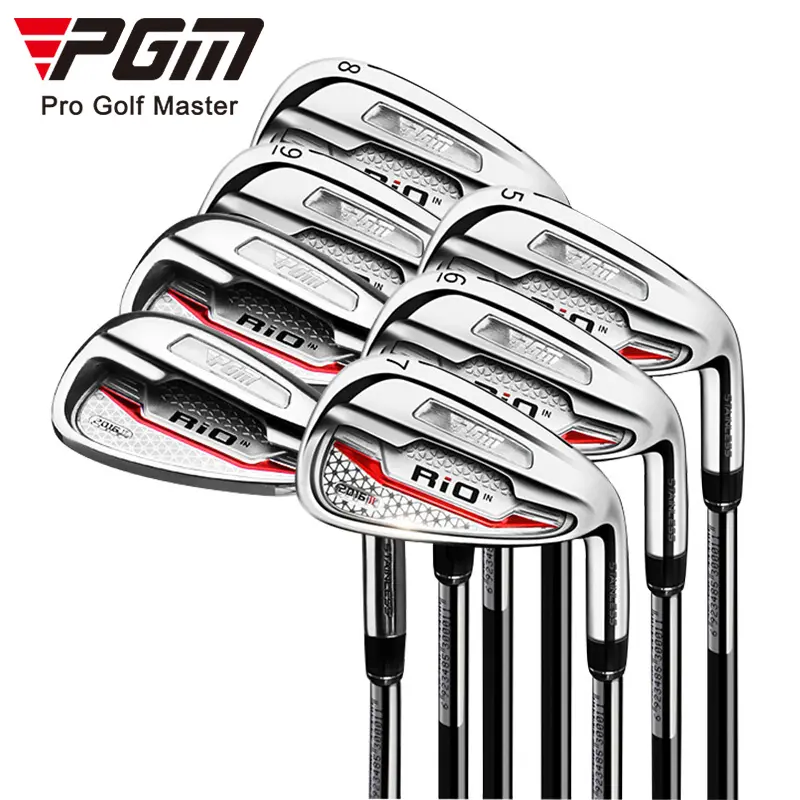 PGM TIG014 men women stainless steel or carbon shaft golf clubs iron custom golf irons