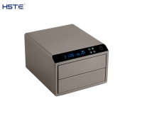 Tiroir en acier double couche Serrure intelligente Mot de passe numérique Accès par empreinte digitale Armoire cachée Rangement de fichiers numériques Matériel de garde-robe