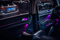 Éclairage d'ambiance pour voiture RHD LHD pour Volkswagen Golf 7 R Mk7 2014-2020, éclairage LED intérieur, garnitures de porte, accessoires, kits de mise à niveau