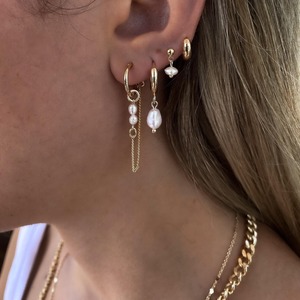 أقراط زولا مخصصة مرصعة بمسمار مجوهرات مصممة للنساء هدية الزفاف بالجملة أقراط متدلية أنيقة - Product Image 5