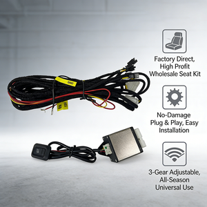 Système <span class=keywords><strong>de</strong></span> chauffage universel pour sièges <span class=keywords><strong>de</strong></span> <span class=keywords><strong>voiture</strong></span> à aspiration, ventilateur 3 vitesses style Audi, pièces <span class=keywords><strong>de</strong></span> modification automobile pour revendeurs - Product Image 1