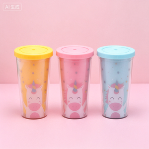 แก้วกาแฟพลาสติก PP ขนาด 12 ออนซ์ แบบใช้แล้วทิ้ง สำหรับกาแฟเย็น สมูทตี้ มิลค์เชค และเครื่องดื่มเย็น - Product Image 3
