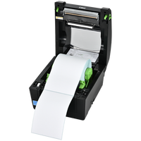 Imprimante d'étiquettes à transfert thermique de bureau 4 pouces TH240 TH340 203 DPI USB multifonctionnelle pour entrepôt et logistique