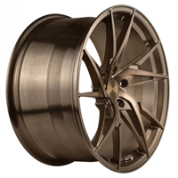 Jantes de voiture en bronze brossé de luxe 17-24 pouces 5*114.3 5*120 Jantes forgées sur mesure pour Mercedes Benz BMW Audi Volkswagen