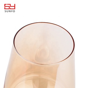 Juego de copas de <span class=keywords><strong>vino</strong></span> de cristal colorido, copa de borde fino de tallo largo, copas de <span class=keywords><strong>vino</strong></span> multicolores para <span class=keywords><strong>amantes</strong></span> <span class=keywords><strong>del</strong></span> <span class=keywords><strong>vino</strong></span>, regalo de cumpleaños perfecto - Product Image 5
