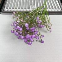 Fleurs artificielles de gypsophile à bas prix en gros, 29 cm, blanches, pour la décoration de la maison, les mariages et les jardins