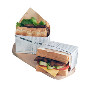 Tray Paper Trays Paper Environment-Friendly Tray Takeaway Food Container Box Hotdog Kraft Paper Food Trays With Custom Logo
