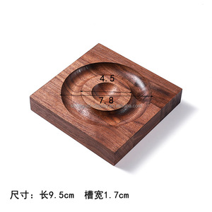 Petit présentoir à bijoux rond et carré en bois Vente en gros Présentoir à bijoux Vente au détail Présentoir à bijoux et bracelets Pour boutique Magasin de détail - Product Image 6