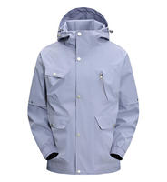 Veste matelassée confortable pour homme et femme, fabriquée par le fabricant, multi-poches, coupe-vent, imperméable, sur mesure