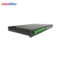 Amplificateur à fibre optique à 8 ports avec 1550nm DBM SNMP WDM Catv 22 23 24 équipement à fibre optique 1550nm EDFA