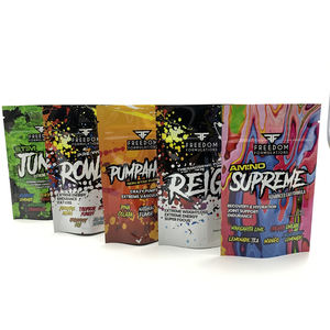 Black White Candy Supplement Ziplock Child Exit Printed Lager Custom Zip Graphic 3.5g Mylar Bags - Product Image 6