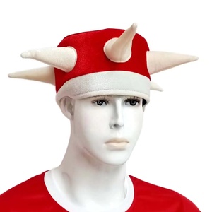2026 Canada Football Sports Game Custom Printed Velvet Soccer Football Pixy Hat Ester Hat Fan Hat Cheer Caps for Soccer Games