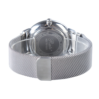 Bracelet de montre personnalisé en métal de 20mm Fermoir magnétique en acier inoxydable 430 Bracelet de montre élégant et respirant pour montres intelligentes