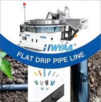 Ligne de production de tuyaux d'irrigation goutte à goutte haute vitesse HWYAA, type goutteur plat interne pour usage agricole