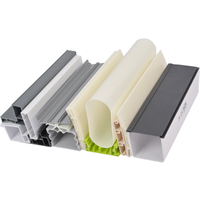 Profilé extrudé en PVC de forme personnalisée, section en plastique léger, accessoires de montage pour bordure de meubles, découpe