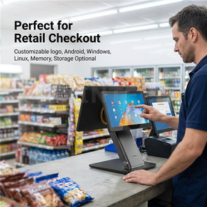 Terminal POS Táctil Capacitivo Todo en Uno WUXIN, Precio de Fábrica |   <span class=keywords><strong>Windows</strong></span>/Android |   Pantalla simple/doble opcional - Product Image 2