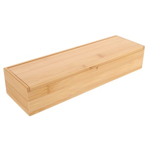 Rectangular bamboo tableware <b>storage</b> <b>box</b>, <b>kitchen</b> utensil <b>box</b>, chopstick holder, silverware <b>storage</b> <b>box</b>, drawer <b>storage</b> <b>box</b> - Product Image 1