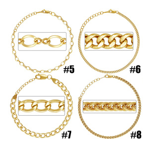 Productos de tendencia 2025 recién llegados pulsera de cadena llena de oro para mujeres finas para hacer joyas Diy <span class=keywords><strong>pulseras</strong></span> <span class=keywords><strong>permanentes</strong></span> - Product Image 5