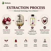 Extrait de plante naturel de qualité alimentaire, huile essentielle aromatique concentrée à l'odeur d'oignon pour la transformation alimentaire, utilisation quotidienne, cosmétique