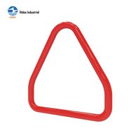 Anneau triangulaire en acier superallié robuste industriel, trempé et martelé, avec poudre plastifiée Magnaflux pour la détection des fissures, pour élingue de levage