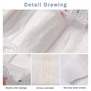 Pañales para Bebé de Marca Personalizada OEM, Súper Absorbentes, Desechables, Ajustables, de Tela No Tejida, Impresos en 3D, con Prevención de Fugas, Tipo Tela - Product Image 5