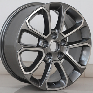 Mingyue 4X4 Off Road 18X8J 5X127 Llanta de rueda de coche de pasajero de plato profundo negro <span class=keywords><strong>para</strong></span> <span class=keywords><strong>Jeep</strong></span> Wrangler Trackhawk Summit Grand Cherokee - Product Image 1