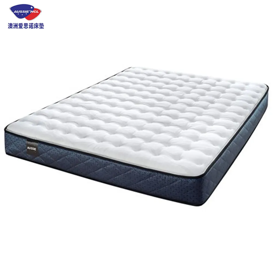 Kostenlose Probe OEM/ODM Großhandel American White Nylon King Size Plump Top Tatami Gel Memory Foam Latex Paar Matratze