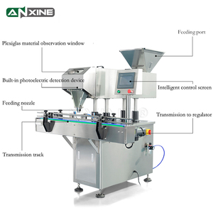 Hot bán 8 làn đường hoàn toàn tự động viên nang truy cập tự động keo cá Vitamin Kẹo gummy Tablet viên đếm máy - Product Image 3