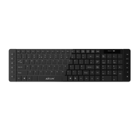 KB6900-teclado duradero con cable USB para ordenador, teclado de oficina para ordenador de escritorio en casa y portátil, color blanco