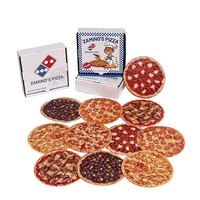 Nouvel emballage pour pizza en mylar avec boîte, sachet refermable de 3,5 g pour l'emballage alimentaire, sachets anti-odeurs