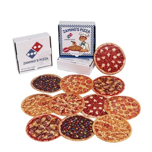 New Design Pizza Mylar Bag with Box 3.5g Ziplock Pouch for Food Packaging Smell Proof Bags - Product Image 1