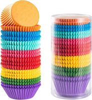Vente en gros d'usine de moules à cupcakes en papier d'aluminium, personnalisation de moules à muffins colorés pour la cuisson, papier de qualité alimentaire et anti-graisse, moules à pâtisserie