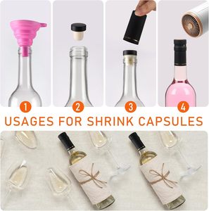 Gran oferta, botellas de <span class=keywords><strong>vino</strong></span> de vidrio de 500ml <span class=keywords><strong>con</strong></span> tapón de rosca de polímero de madera, tapas vacías de elaboración casera para <span class=keywords><strong>vino</strong></span> - Product Image 3
