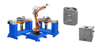 Boîte de rangement automatique pour tôles de soudage, robot de soudage industriel à arc TIG et à points