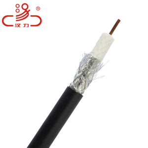 Cable Coaxial <span class=keywords><strong>BC</strong></span>/CCS RG11 de Doble Blindaje, Cable de Alimentación para Antena, Marca HanLi/OEM, Zhejiang, China - Product Image 5