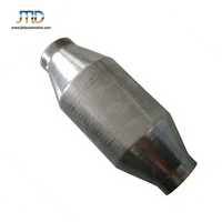 Convertisseur catalytique universel TWC de haute qualité à trois voies, ouverture de 60 mm, diamètre de 114 mm, longueur totale de 280 mm, unité de remplacement