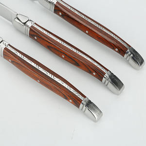 <span class=keywords><strong>Couteau</strong></span> <span class=keywords><strong>à</strong></span> fromage <span class=keywords><strong>Laguiole</strong></span> en acier inoxydable avec manche en bois, écologique, double usage pour le fromage et le <span class=keywords><strong>beurre</strong></span> - Product Image 5