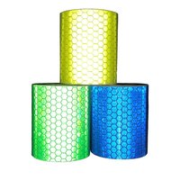 Autocollants de contour de vélo en grille de cristal adhésifs blancs transfrontaliers, décalcomanies d'avertissement, ruban réfléchissant en rouleau, tailles personnalisées