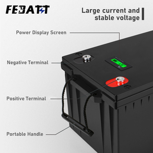 Deep Cycle Notfall-RV/Marine-<span class=keywords><strong>Lithium</strong></span> batterie Solar ladung IP67 Staub dichte stoß feste 12V 100Ah 200Ah Lifepo4-Batterie - Product Image 4