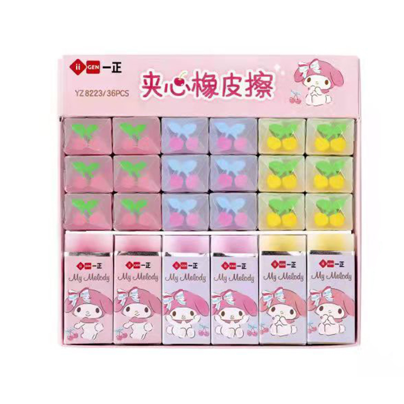 Мультяшные Заводские продажи различные W-ipes чистые розовые милые Sassafras студенческие канцелярские принадлежности корректирующий ластик