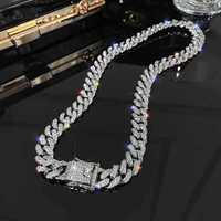 Bijoux Hip Hop sans Rarnish collier de parfum bouteille pendentif chaîne cubaine ensemble de bijoux